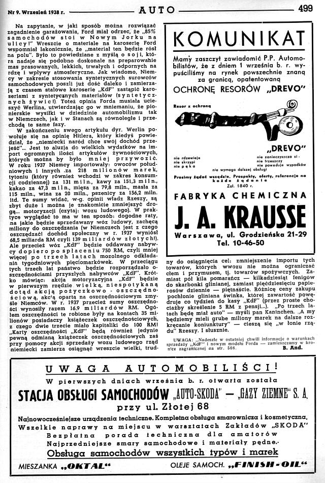 Auto 1938