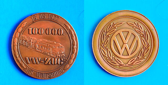 Medal VW 100000